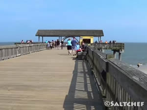 tybee island ocean fishing pier